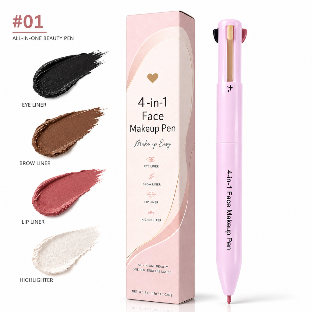 ✨BUY 1 GET 1 FREE💖4-in-1 Face Makeup Pen 24H Waterproof — Smudge-Proof, All-Day Wear